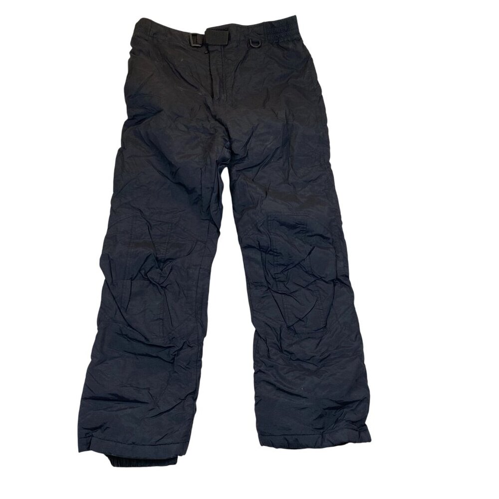 Pacific Trail Mens Black Windbreaker Pants Size L Nylon & Poly Fill